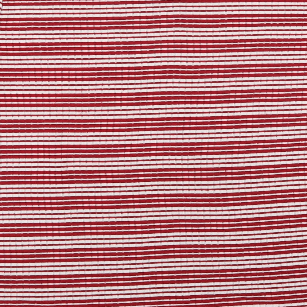 Womens UK Size S Glassons Red Basic T-Shirt