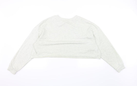 Womens UK Size 10 ASOS Grey Pullover Sweatshirt