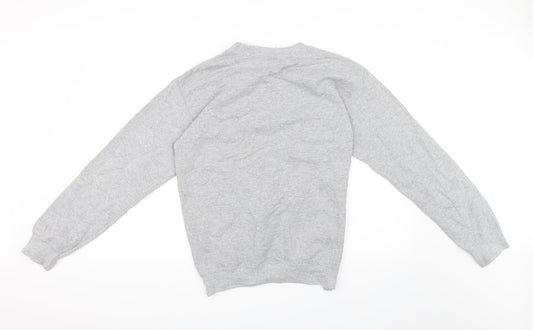 Gildan Womens Grey   Pullover Sweatshirt Size S