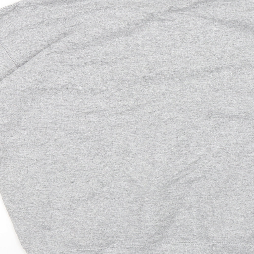 Gildan Womens Grey Pullover Sweatshirt Size S