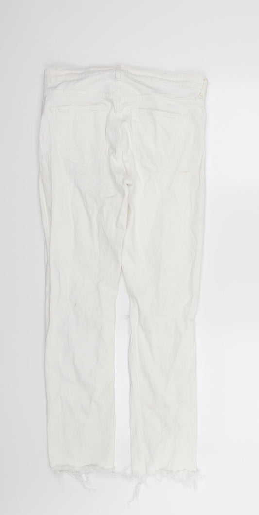 H&M Mens White Denim Skinny Jeans Size 29 L28 in