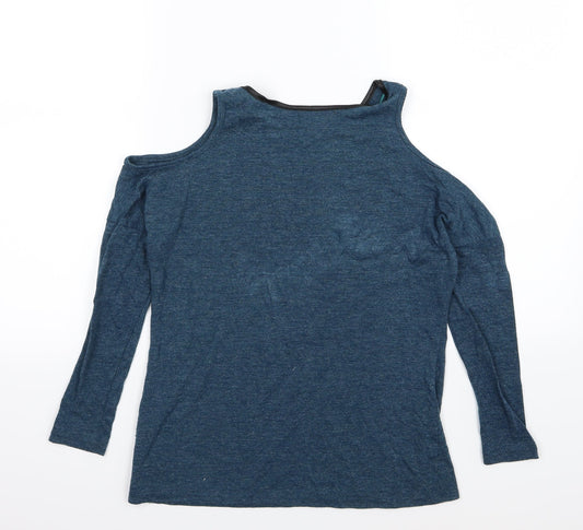 Primark Womens Blue Jersey Basic T-Shirt Size XS