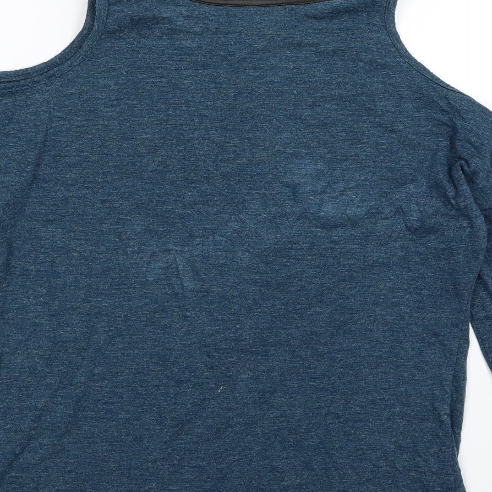 Primark Womens Blue Jersey Basic T-Shirt Size XS