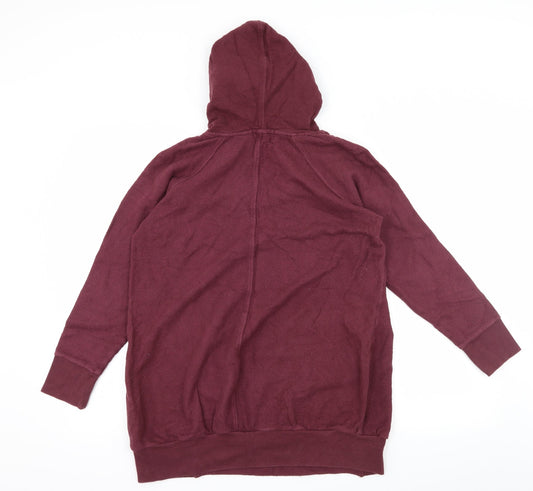 Womens UK Size 10 NEXT Purple Pullover Hoodie