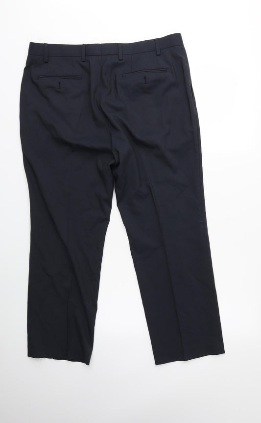 NEXT Mens Blue Dress Pants Trousers L26 in