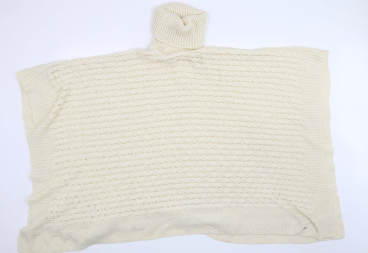 New Look Womens Beige Overcoat Poncho