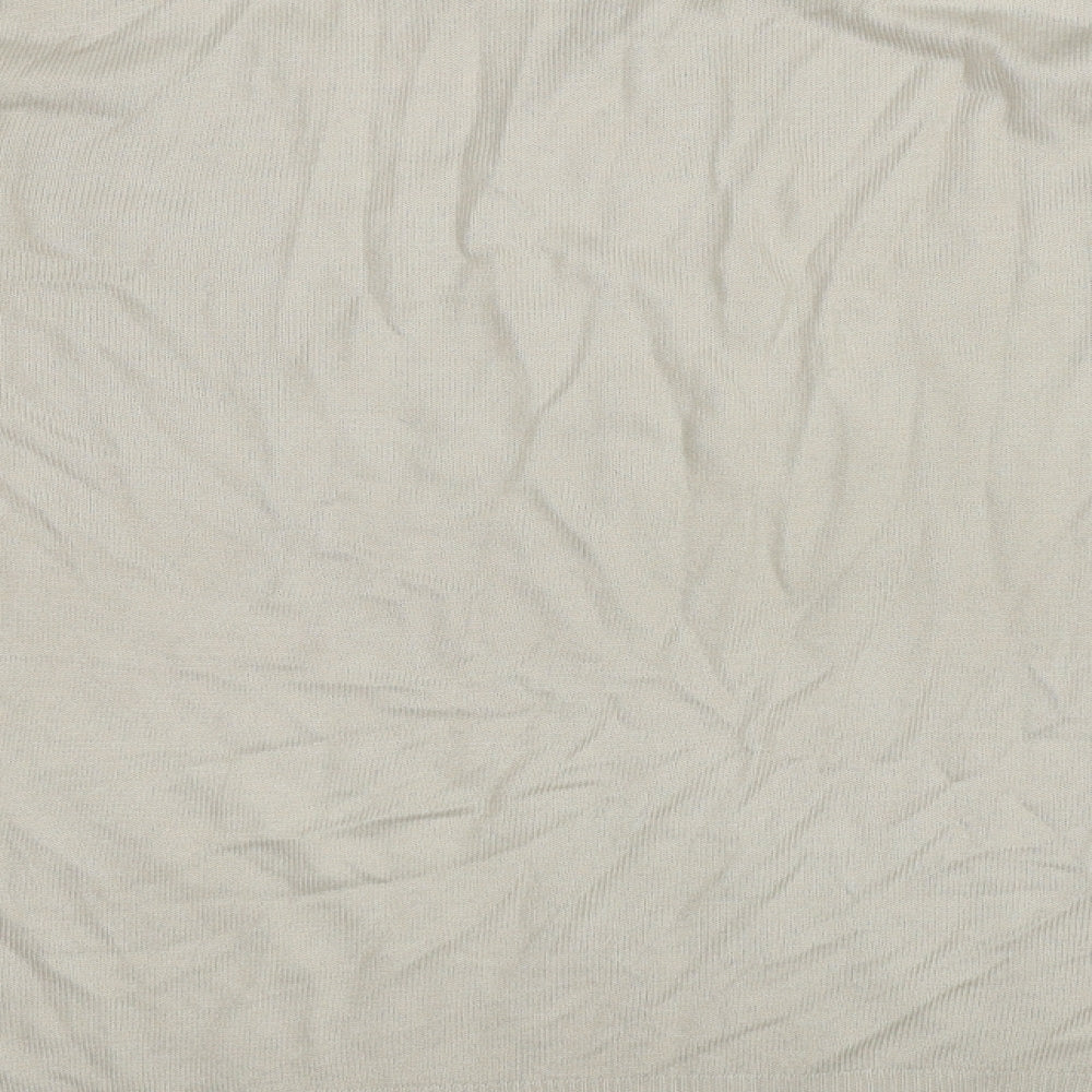 Atlantic Bay Mens Beige Pullover Jumper Size L