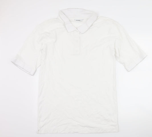 Weekday Womens White Shirt Dress Size XS