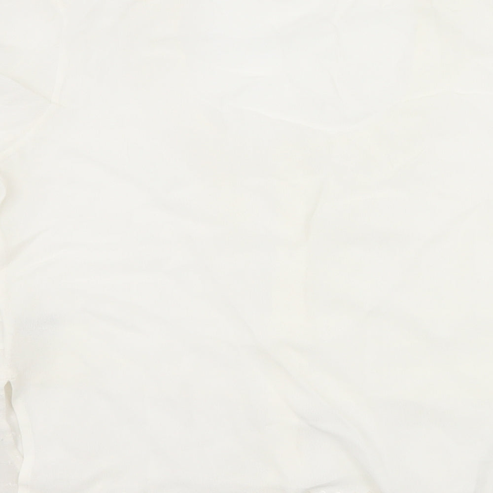Womens UK Size 16 Klass Ivory Basic Button-Up