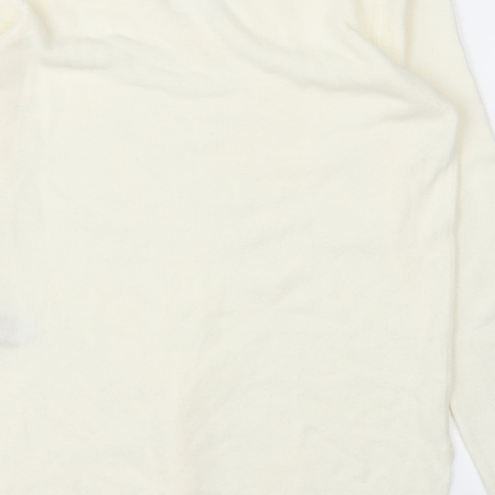 Atmosphere Womens White Basic T-Shirt Size 8