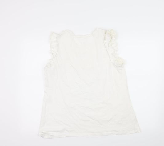 Falmer Heritage Womens Blue Jersey Basic T-Shirt Size 14