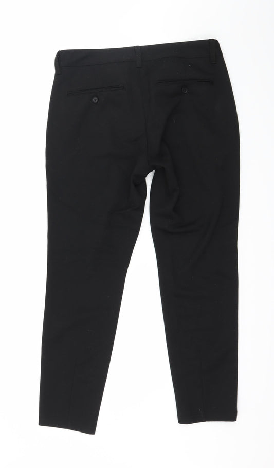 ONLY & SONS Womens Black Trousers Size 32 in L30 in