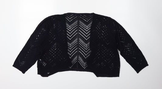Bonmarché Womens Blue Cardigan Jumper Size M