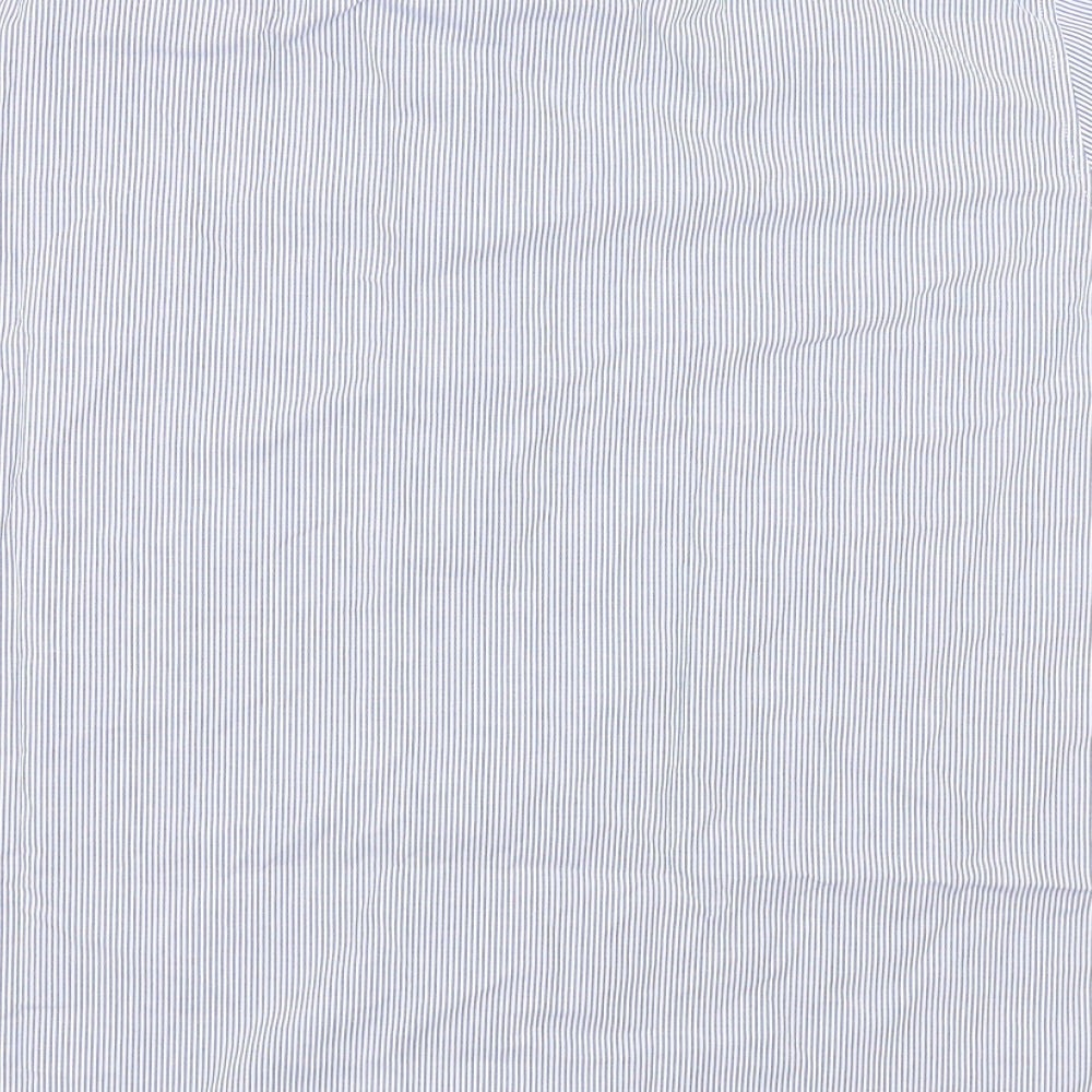 Mens UK Collar Size 42 Preworn Smart Blue Dress Shirt