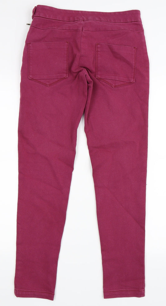 F&F Womens Purple   Skinny Jeans Size 10 L29 in