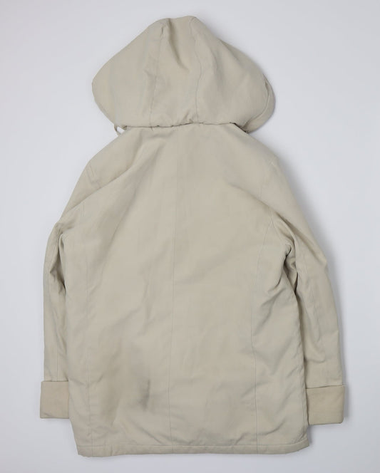 EWM Womens Beige Jacket Cape Size 12