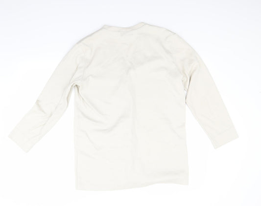 Lands end Womens Beige Cardigan Jumper Size S