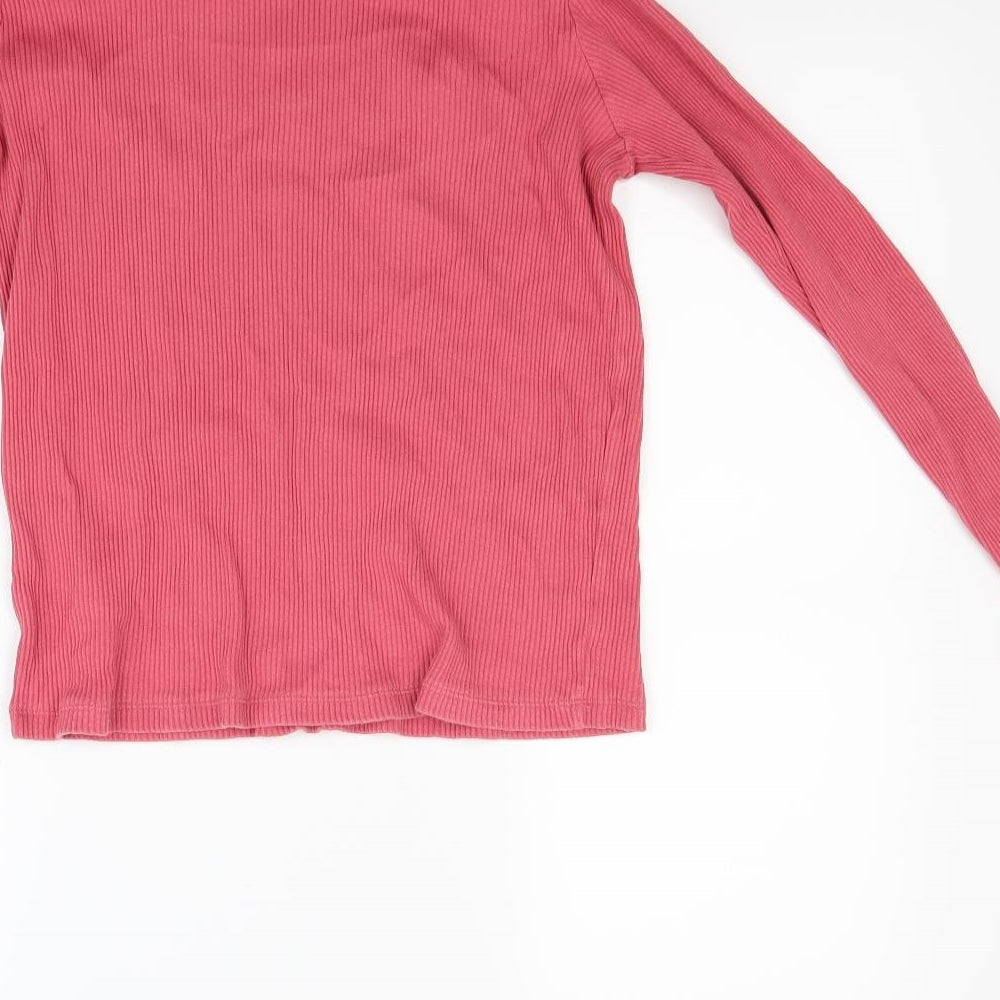 Uniqlo Girls Red Pullover Jumper Size 13 Years