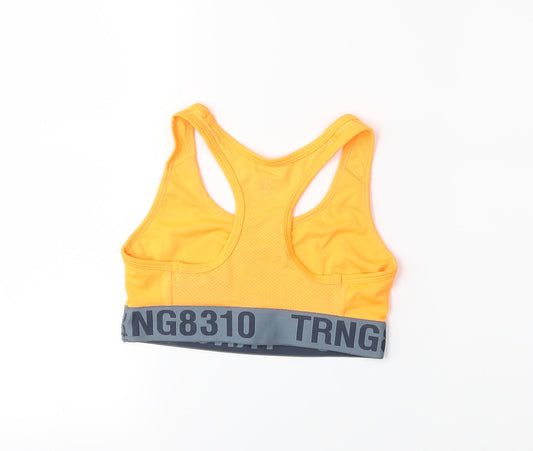 H&M Womens Orange   Basic Tank Size XS