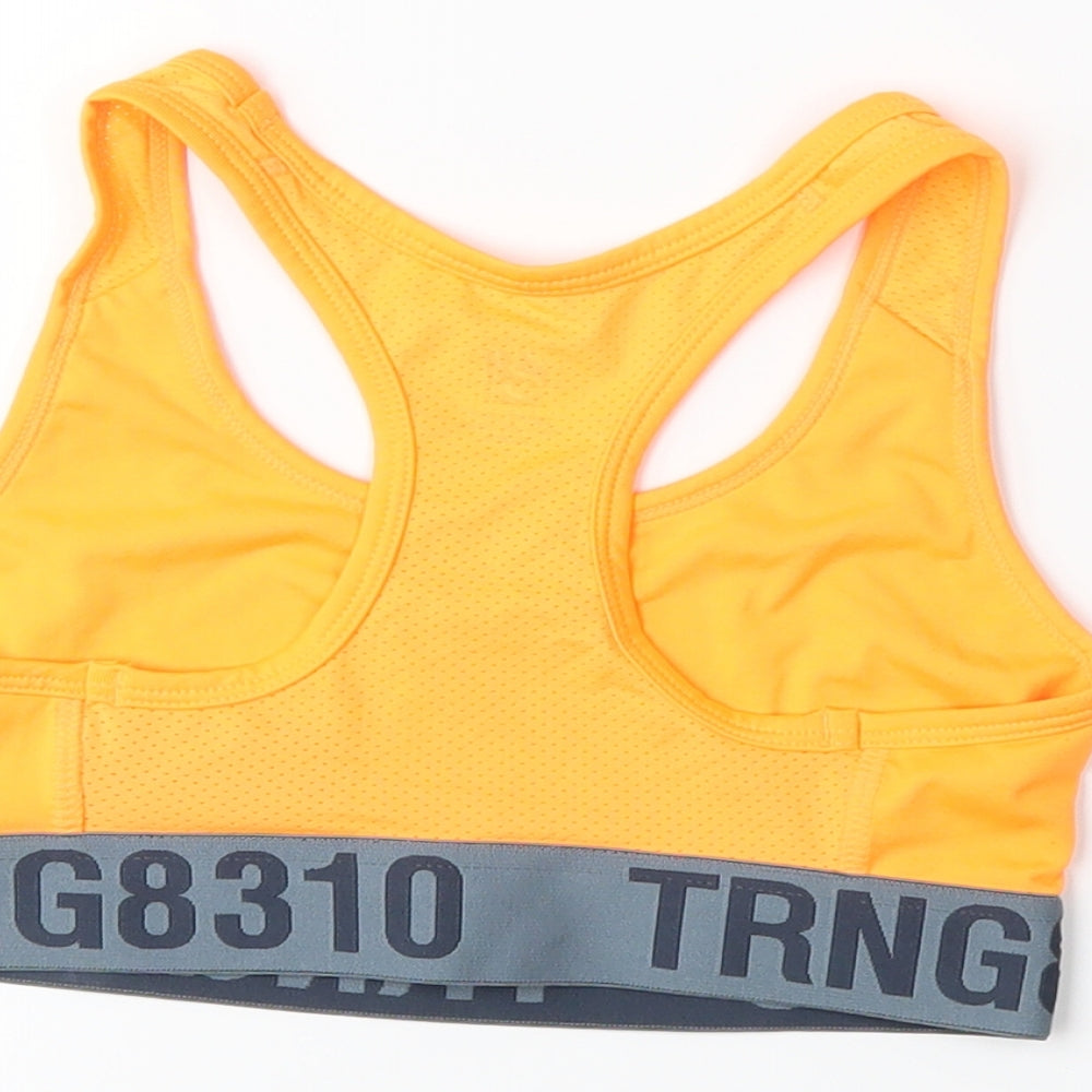 H&M Womens Orange Basic Tank Size XS