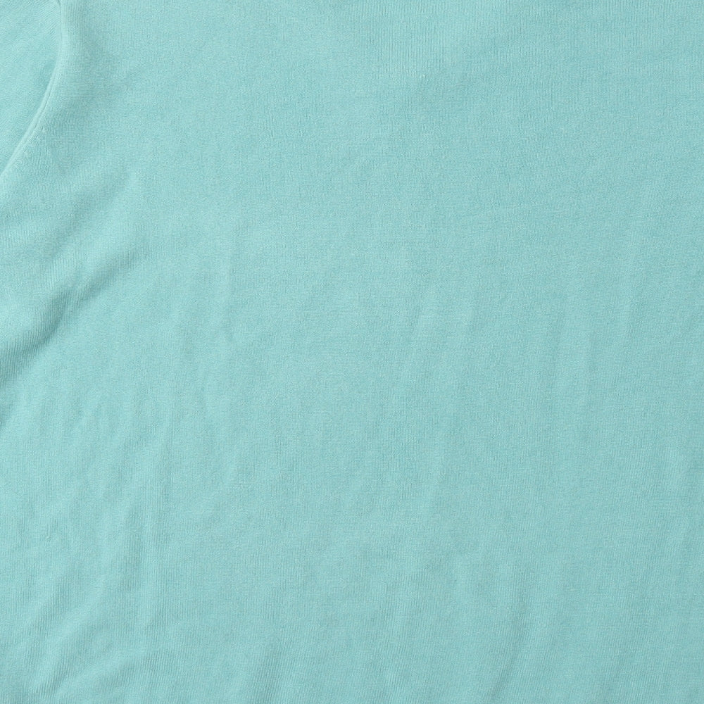 Morley Mens Green Knit Pullover Jumper Size S