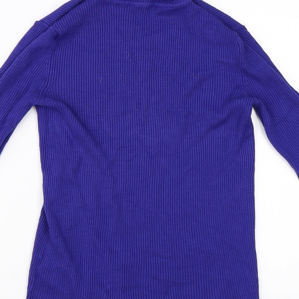Marks & Spencer Womens Blue Pullover Jumper Size 10
