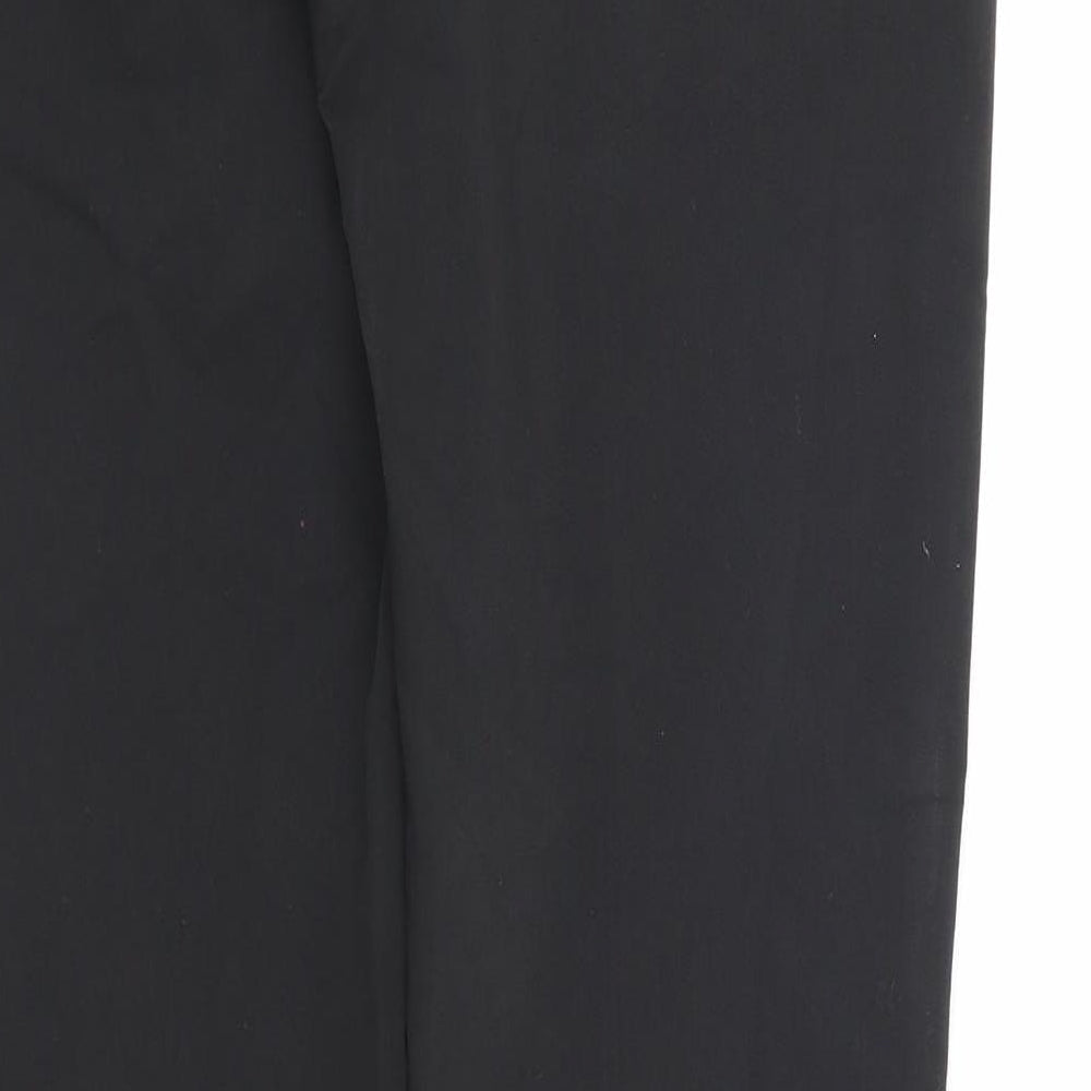 Denny Rose Womens Black Rayon Trousers Size M L32 in