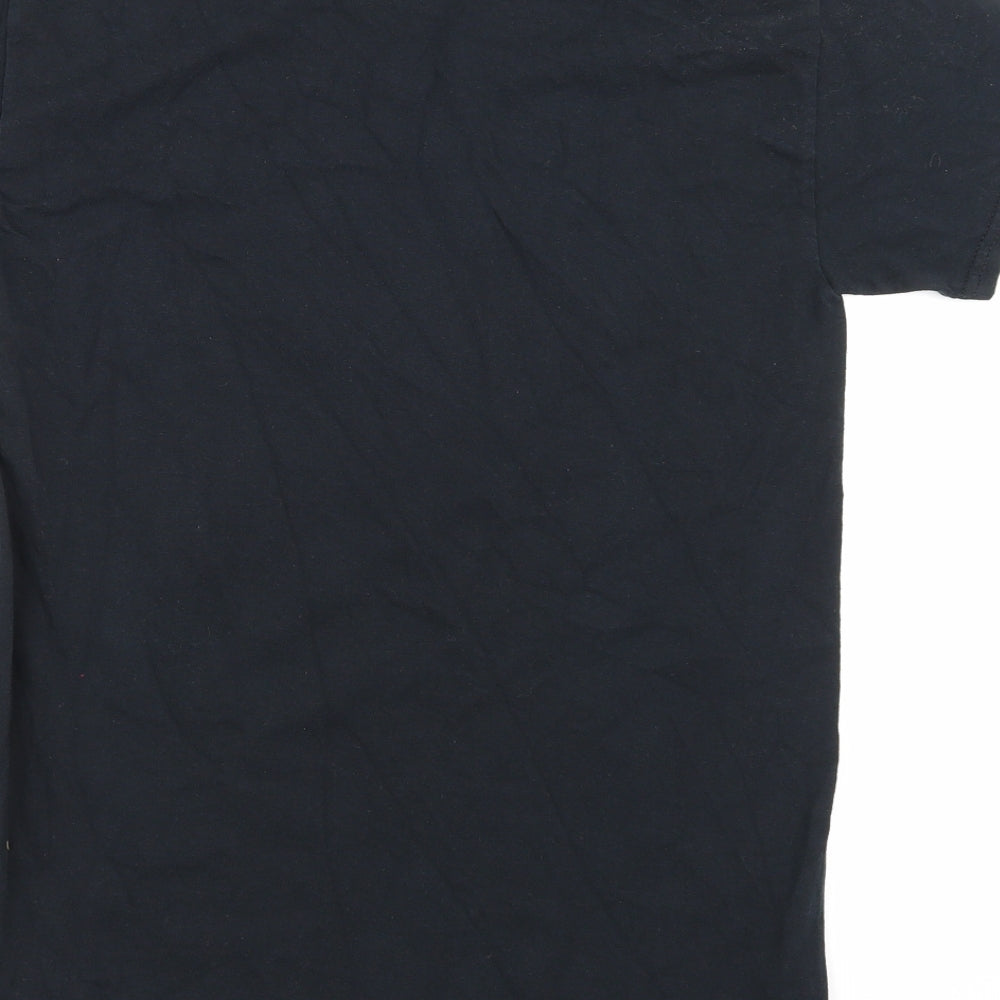 Gildan Womens Black Basic T-Shirt Size S