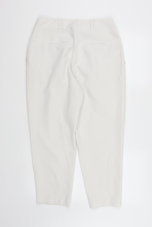 New Look Womens White Trousers Size 10 L24 in