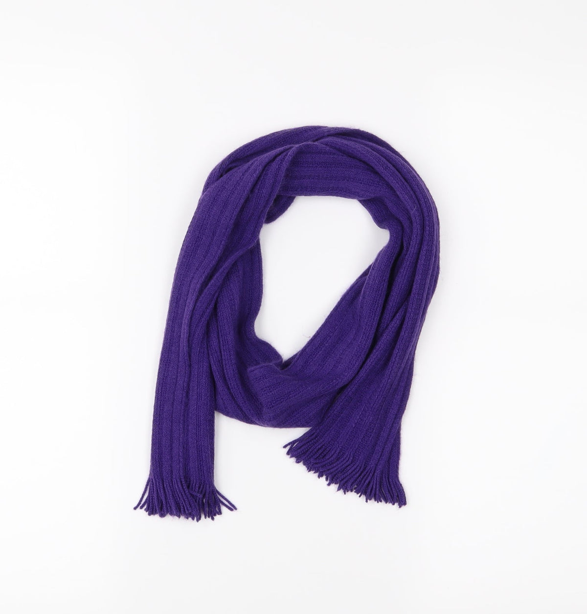 Preworn Womens Purple Scarf