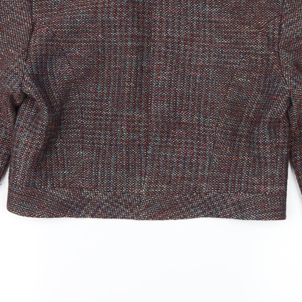 Womens UK Size 10 Warehouse Brown Jacket