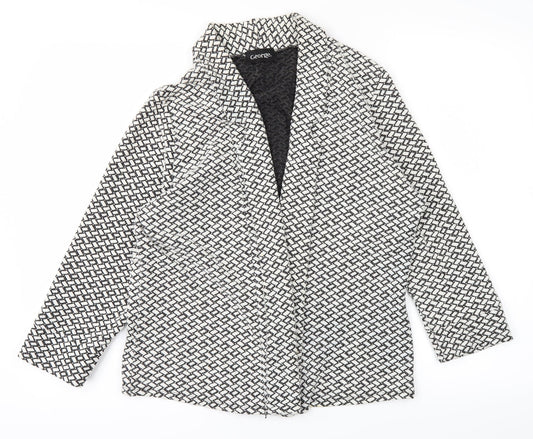 Womens UK Size 14 George White Jacket