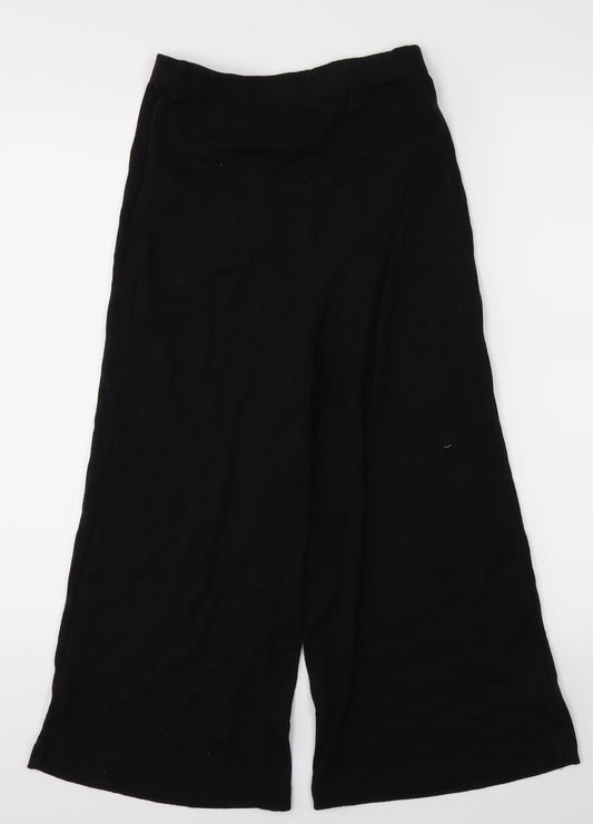 Missguided Womens Black Trousers Size 6 L20 in