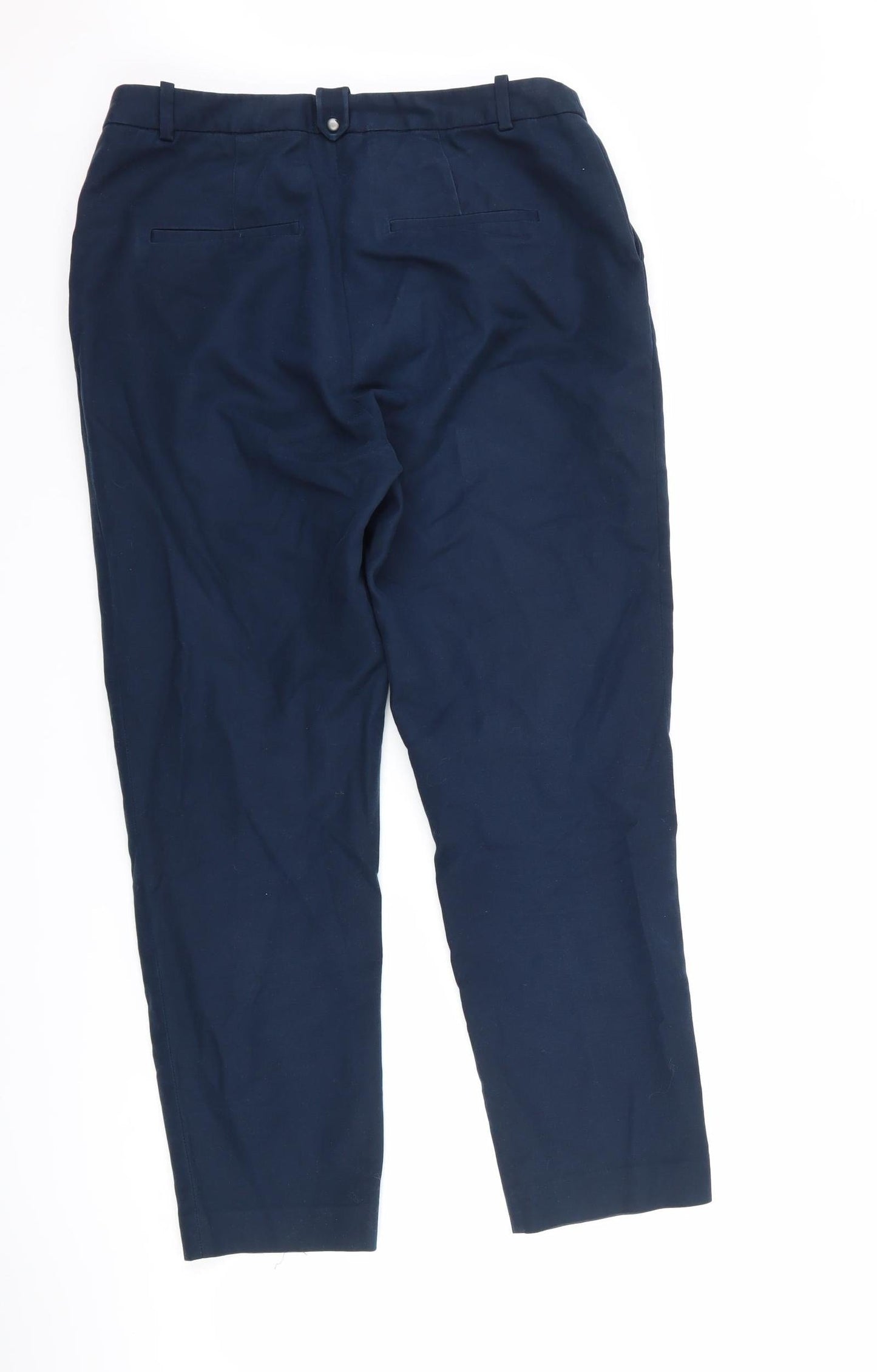 Cortefiel Womens Blue Trousers Size 34 L26 in