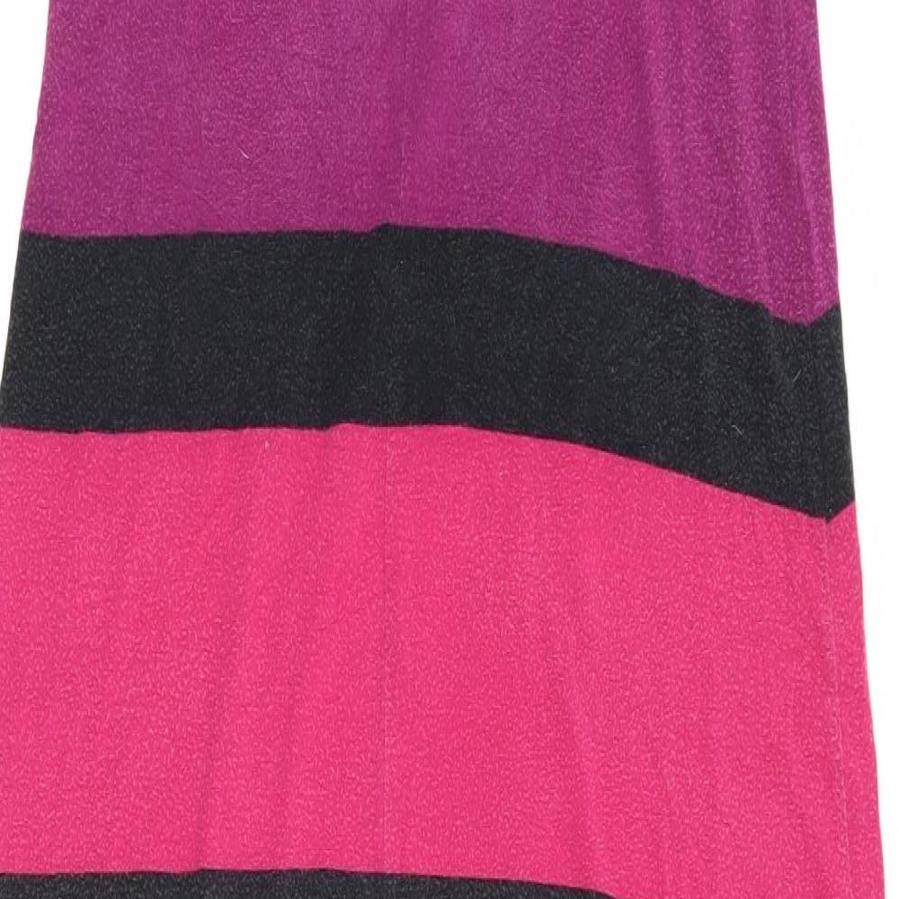 Gap Womens Purple Striped Maxi Size XS
