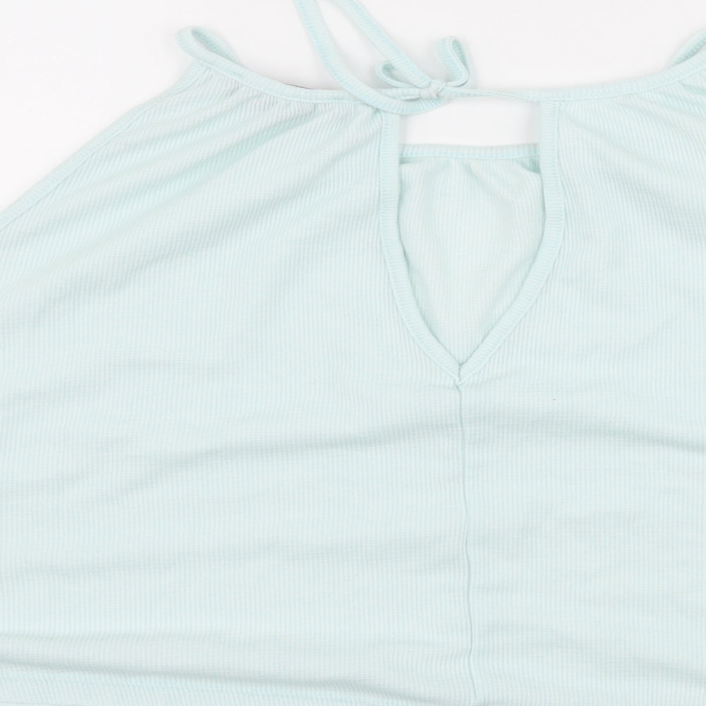 Womens UK Size 12 Atmosphere Blue Basic Tank