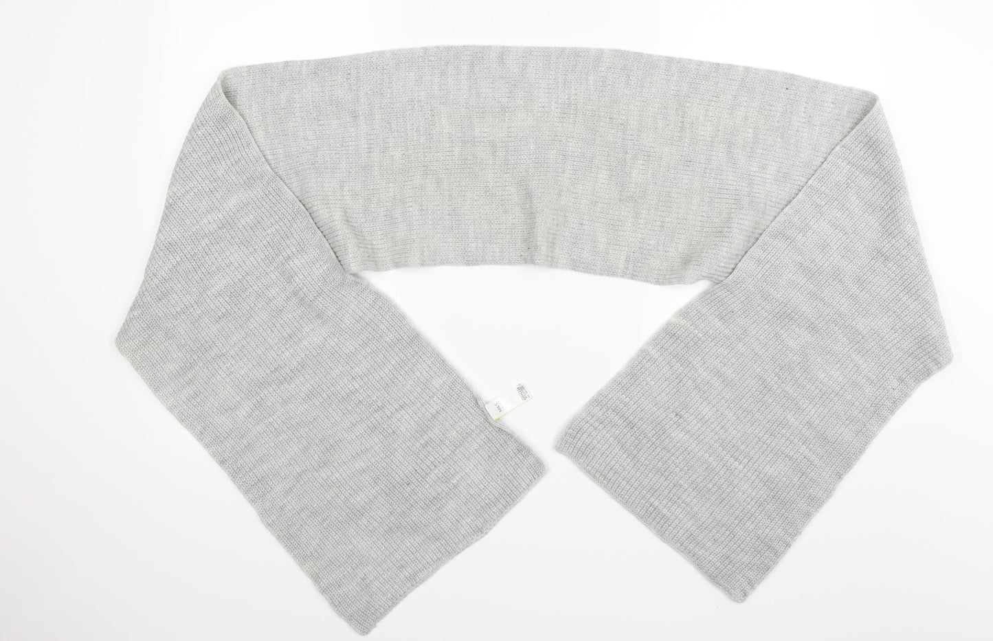 Marks and Spencer Womens Grey Striped Knit Scarf