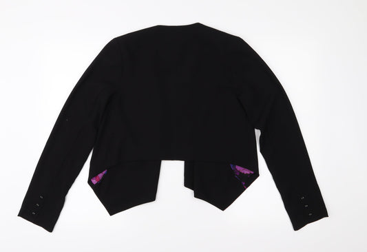 TU Womens Black Jacket Size 8