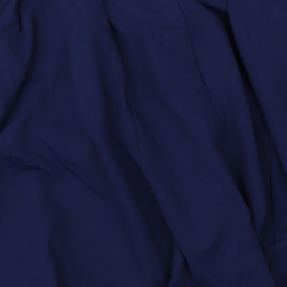 Cynthia Rowley Womens Blue Flare Skirt Size L