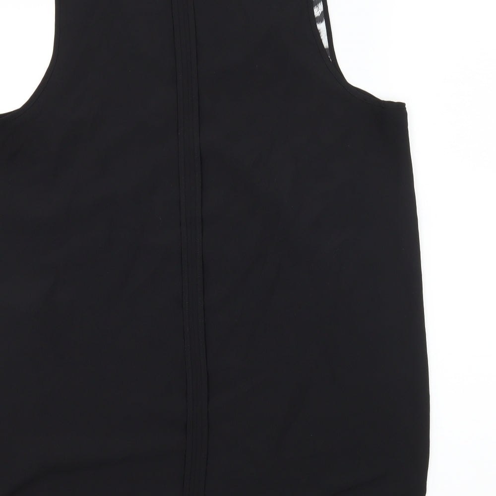 Womens UK Size 12 H&M Black Camisole Tank