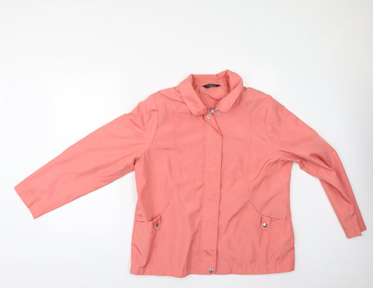 Womens UK Size M BM Orange Jacket