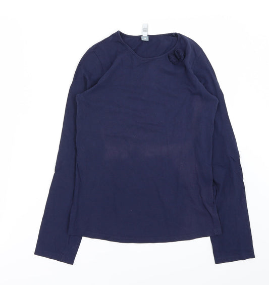 Free Style Girls Blue Basic T-Shirt Size 14 Years