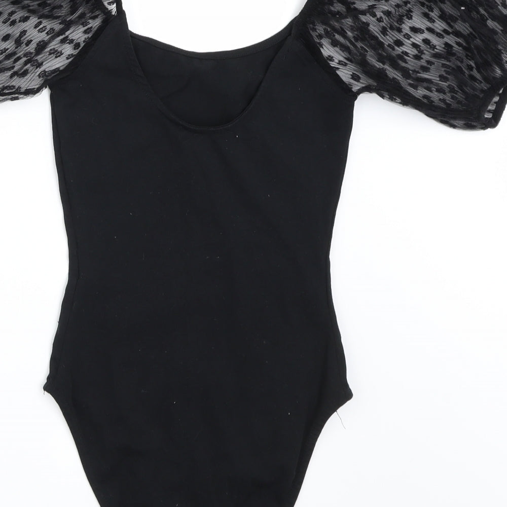 Primark Womens Black Bodysuit One-Piece Size XS