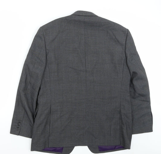 Mens UK Size 42 Marks and Spencer Regular Grey Suit Jacket