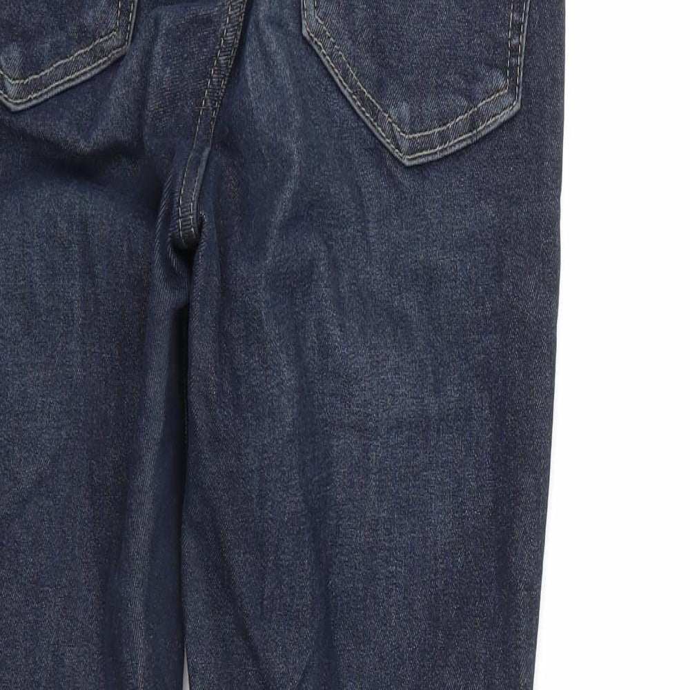 Topshop Womens Blue Skinny Jeans Size 28 L32 in