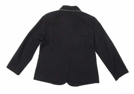 Damart Womens Black Jacket Size 14