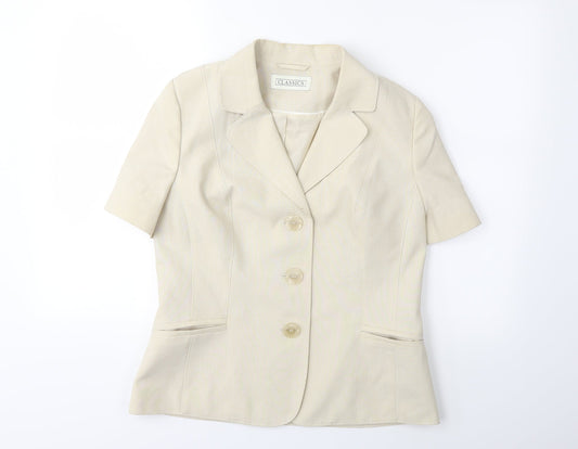 BHS Womens Beige Jacket Size 12