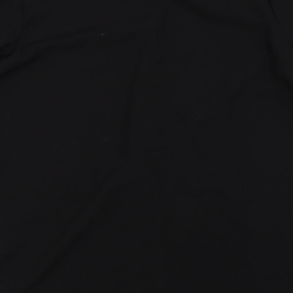 Primark Womens Black Chiffon Jacket Size 10 - Longline Jacket