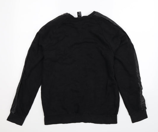 Mens UK Size M H&M Black Pullover Sweatshirt
