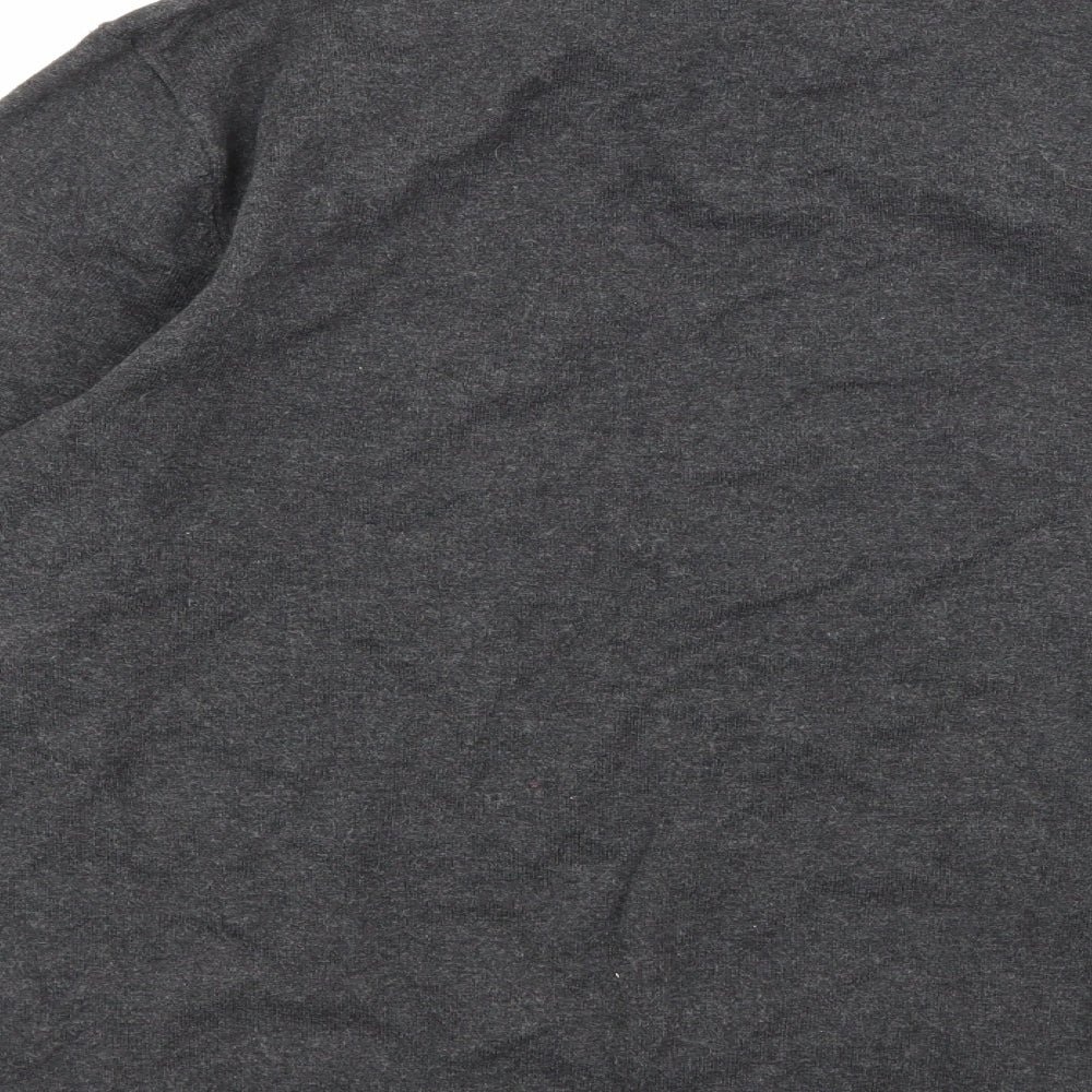 Jack Reid Mens Grey Knit Pullover Jumper Size S